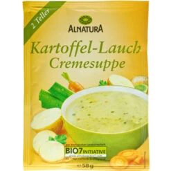 Bio Kartoffel-Lauch Cremesuppe 58G