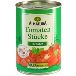 Bio Tomaten In Stücke Kräuter 400G