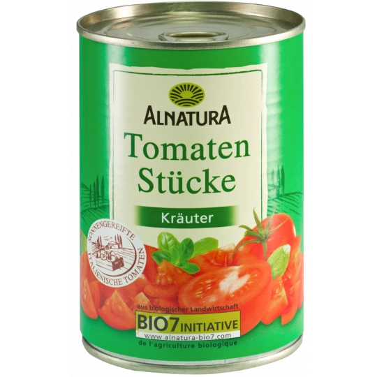 Bio Tomaten In Stücke Kräuter 400G 1 Bio Tomaten In Stücke Kräuter 400G