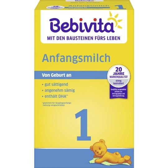 Anfangsmilch 1 Von Geburt An 500G 1 Anfangsmilch 1 Von Geburt An 500G