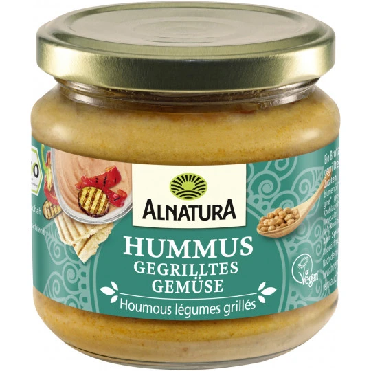 Bio Hummus Gegrilltes Gemüse 180G 1 Bio Hummus Gegrilltes Gemüse 180G
