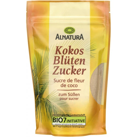 Bio Kokosblütenzucker 250G 1 Bio Kokosblütenzucker 250G