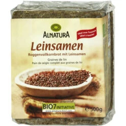 Bio Leinsamen Brot 500G