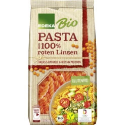 Bio Fusilli Rote Linsen 250G