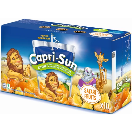 Safari Fruits 10x 0,2L 1 Safari Fruits 10x 0,2L