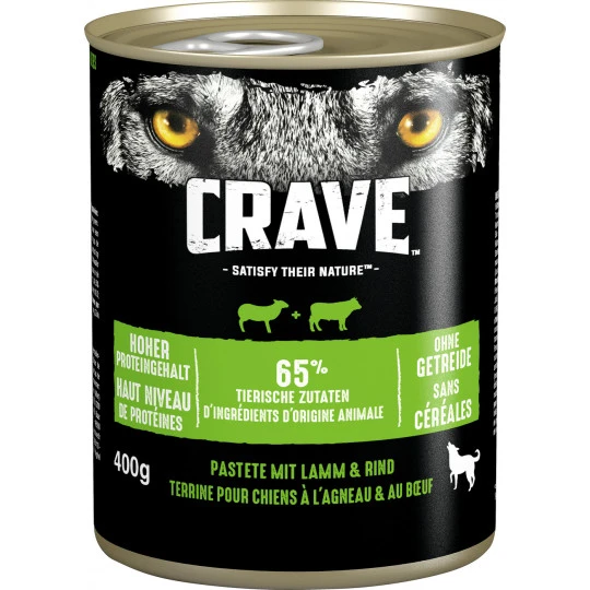 Crave Mit Lamm Und Rind 400G 1 Crave Mit Lamm Und Rind 400G