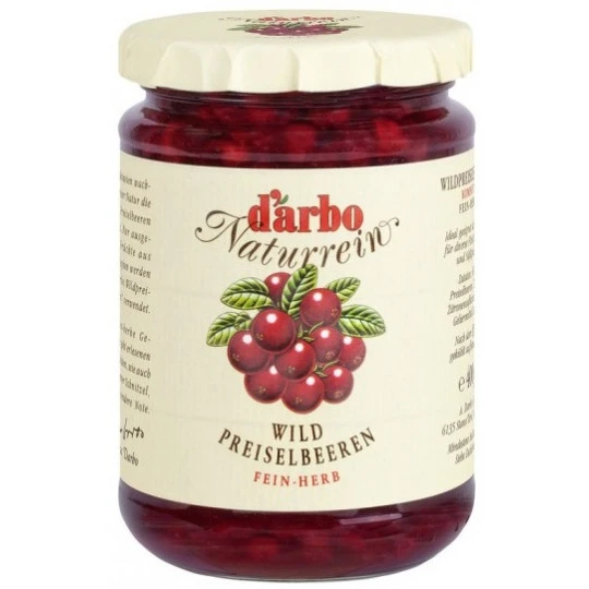 Naturrein Wildpreiselbeeren 400G 1 Naturrein Wildpreiselbeeren 400G
