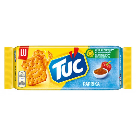 Beukelaer Tuc Cracker Paprika 100G 1 Beukelaer Tuc Cracker Paprika 100G