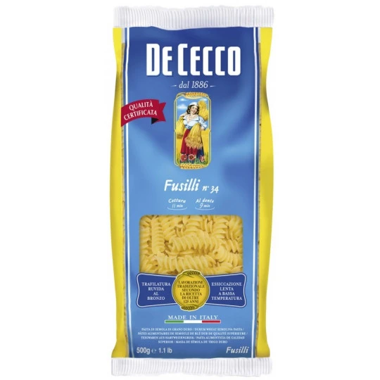Cecco Fusilli No 34 500G 1 Cecco Fusilli No 34 500G