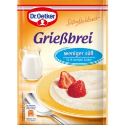 Dr. Oetker Grießbrei Weniger Süß 76G
