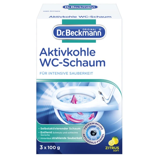 Aktivkohle WC-Schaum 3x 100G 1 Aktivkohle WC-Schaum 3x 100G