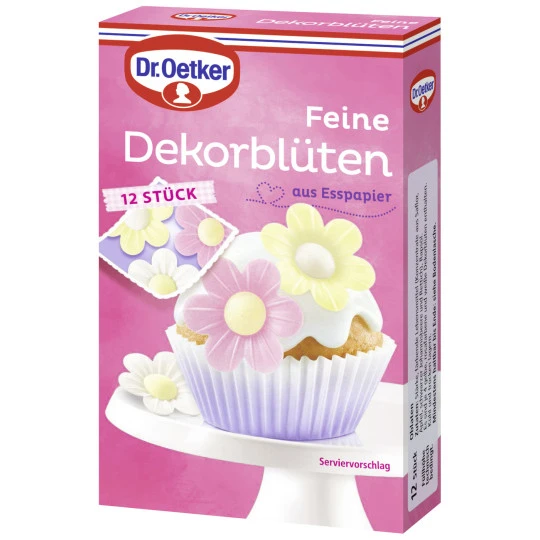 Dr. Oetker Feine Dekorblüten 12ST 1 Dr. Oetker Feine Dekorblüten 12ST