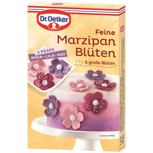 Dr. Oetker Feine Marzipanblüten 24G 1 Dr. Oetker Feine Marzipanblüten 24G