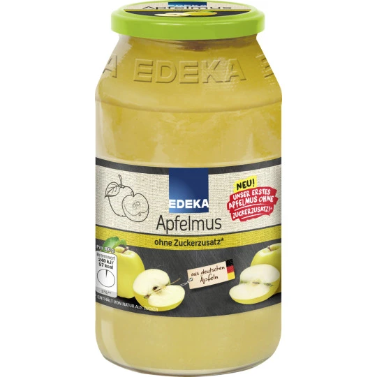 Apfelmus Ohne Zuckerzusatz 710G 1 Apfelmus Ohne Zuckerzusatz 710G