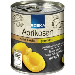 Aprikosen Halbe Frucht Gezuckert Kleine Dose 225G