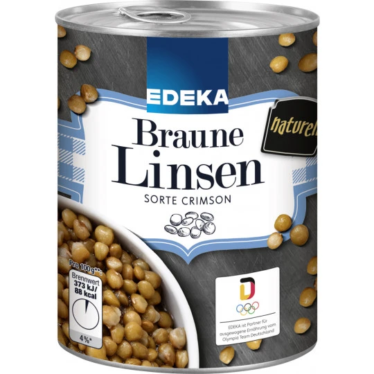 Braune Linsen 400G 1 Braune Linsen 400G