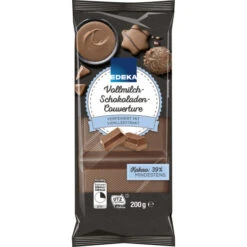 Vollmilch Schokoladen Couverture 200G