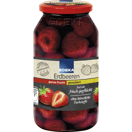 Erdbeeren Ganze Frucht Gezuckert 680G 1 Erdbeeren Ganze Frucht Gezuckert 680G