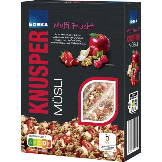 Knusper Müsli Multi Frucht 500G 1 Knusper Müsli Multi Frucht 500G
