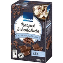 Raspel Schokolade Vollmilch 100G