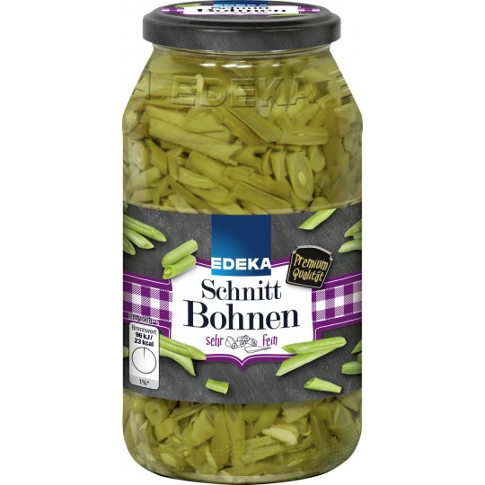 Schnittbohnen Sehr Fein 660G 1 Schnittbohnen Sehr Fein 660G