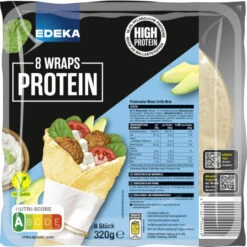 Wraps Protein 8ST 320G