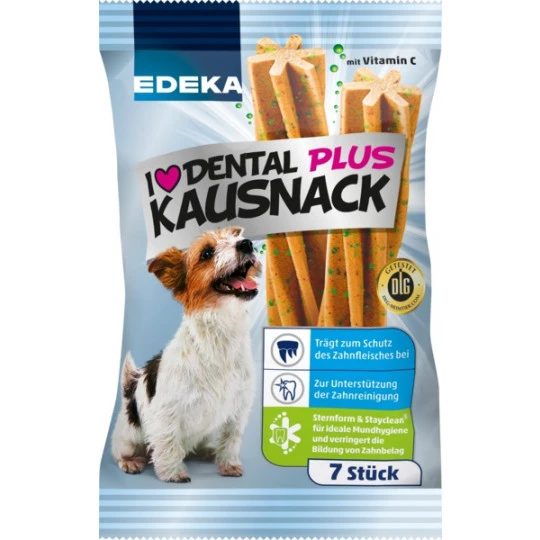 I Love Dental Plus Kausnack 7 Stück 1 I Love Dental Plus Kausnack 7 Stück