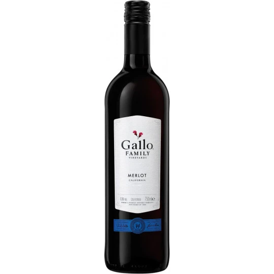 Gallo Family Merlot Rotwein 0,75L 1 Gallo Family Merlot Rotwein 0,75L