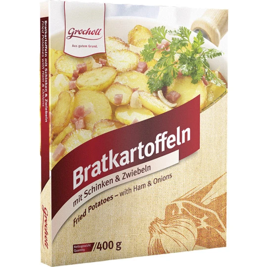 Bratkartoffeln Mit Schinken & Zwiebeln 400G 1 Bratkartoffeln Mit Schinken & Zwiebeln 400G
