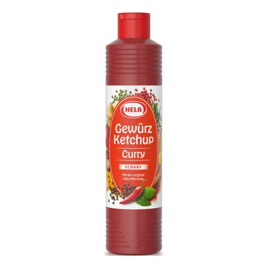 Curry Gewürz-Ketchup Scharf 800ML 1 Curry Gewürz-Ketchup Scharf 800ML