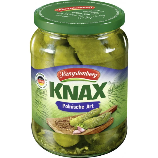 Gurken Polnischer Art 720ML 1 Gurken Polnischer Art 720ML