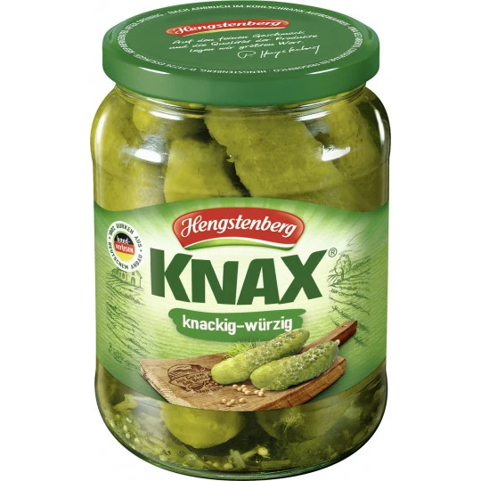 Knax Gewürzgurken 670G 1 Knax Gewürzgurken 670G