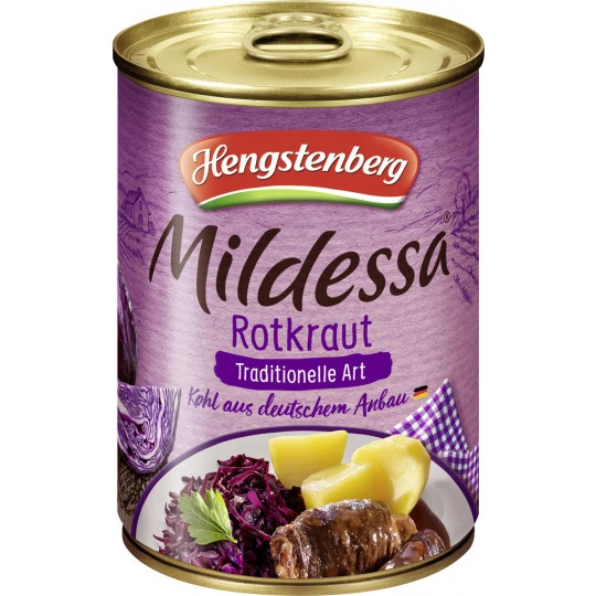 Mildessa Rotkraut 550G 1 Mildessa Rotkraut 550G