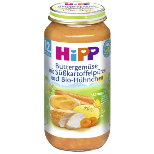 Hipp Bio Buttergemüse Und Bio-Hühnchen Ab 12. Monat 250G 1 Hipp Bio Buttergemüse Und Bio-Hühnchen Ab 12. Monat 250G