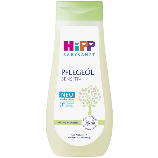 Hipp Babysanft Pflegeöl Sensitiv 200ML 1 Hipp Babysanft Pflegeöl Sensitiv 200ML