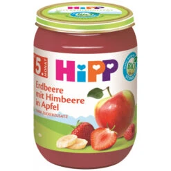 Hipp Bio Erdbeere Mit Himbeere In Apfel Ab Dem 5.Monat 190G