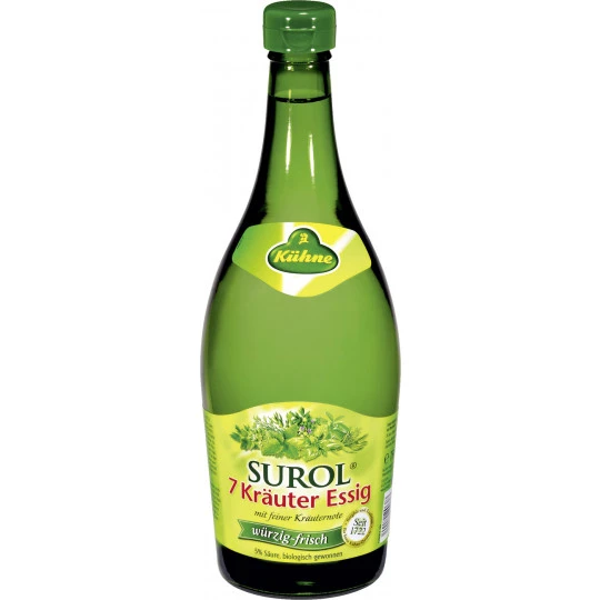 Surol 7 Kräuter Essig 750ML 1 Surol 7 Kräuter Essig 750ML