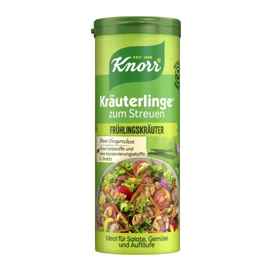Knorr Kräuterlinge Zum Streuen Frühlingskräuter 60G 1 Knorr Kräuterlinge Zum Streuen Frühlingskräuter 60G