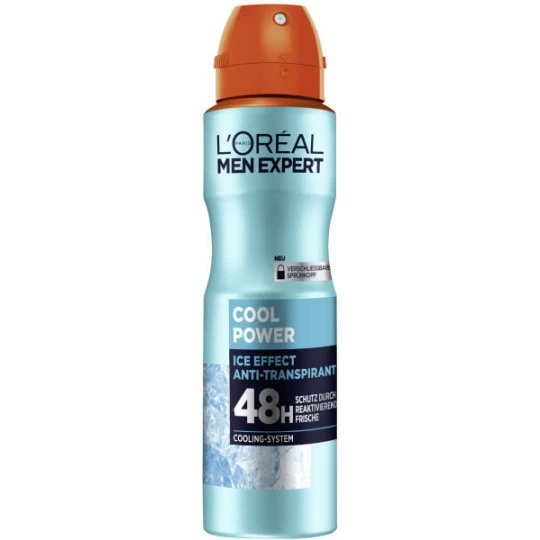 L'Oreal Men Expert 48H Deospray Cool Power 150ML 1 L'Oreal Men Expert 48H Deospray Cool Power 150ML
