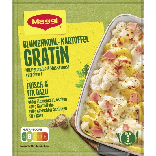 Blumenkohl-Kartoffel-Gratin 51G 1 Blumenkohl-Kartoffel-Gratin 51G