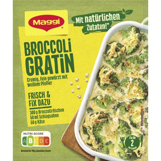 Broccoli Gratin 36G 1 Broccoli Gratin 36G