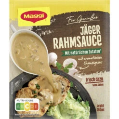 Für Genießer Jäger Rahmsauce Ergibt 250ML