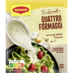 Für Genießer Quattro Formaggi Sauce Ergibt 250ML