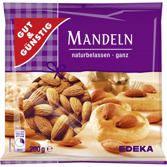 & Günstig Mandeln 200G 1 & Günstig Mandeln 200G