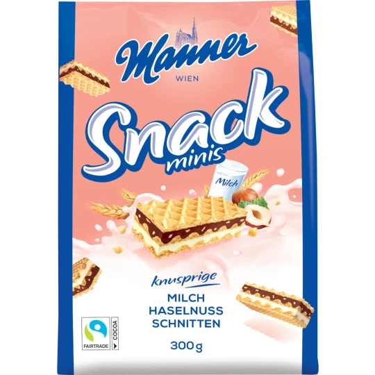 Snack Minis Haselnuss 300G 1 Snack Minis Haselnuss 300G
