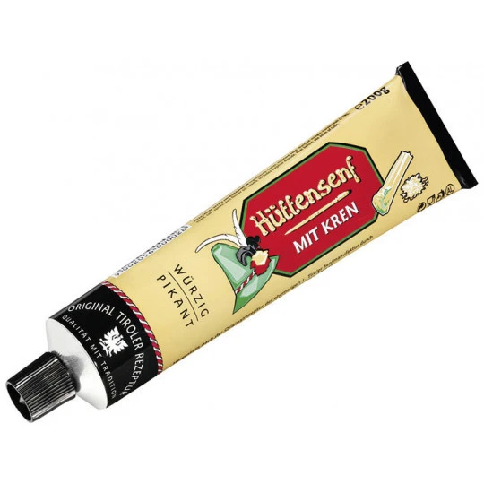 Markhof Tiroler Hüttensenf Mit Kren 200G 1 Markhof Tiroler Hüttensenf Mit Kren 200G