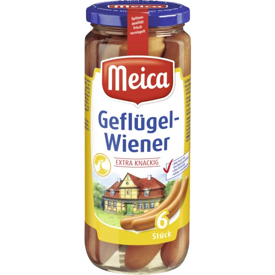 Geflügel-Wiener 540G 1 Geflügel-Wiener 540G