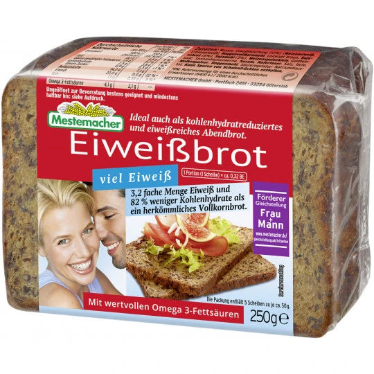 Eiweißbrot 250G 1 Eiweißbrot 250G