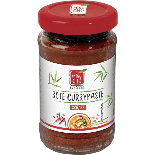 Chu Rote Currypaste Scharf 114G 1 Chu Rote Currypaste Scharf 114G
