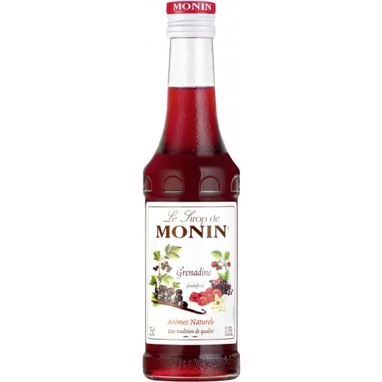 Monin Sirup Grenadine 250ML 1 Monin Sirup Grenadine 250ML